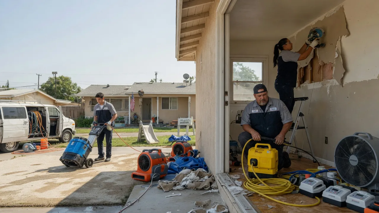 Water Damage Restoration in Countyline, OK near me